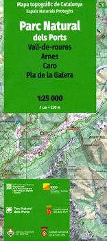 Mapa Parc Natural dels ports | 9788419326669 | , Icgc