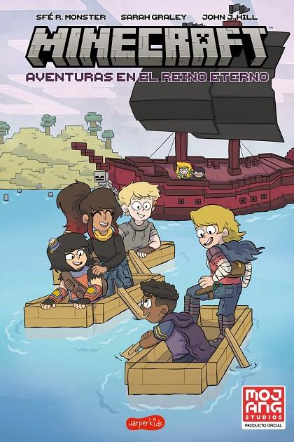 Minecraft oficial: Aventuras en el Reino Eterno (cómic) | 9788418774836 | MONSTER, SFE R.
