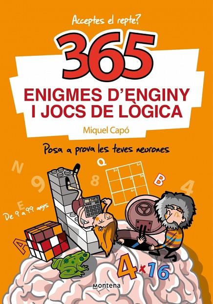 365 enigmes d'enginy i jocs de lògica | 9788418057595 | Capó, Miquel