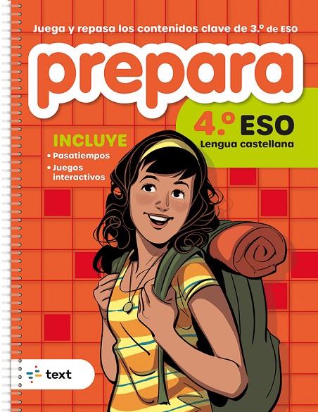 Prepara 4t ESO Lengua castellana | 9788441235816 | Cosialls Escribano, Paula