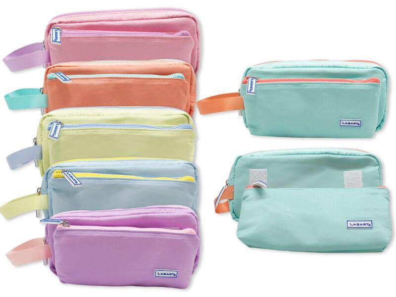 PORTATODO LAGART SOFT PASTEL DOBLE CON ASA | 8430173292728