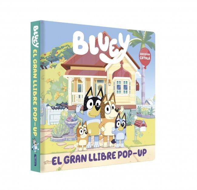 Bluey. Llibre de cartró amb solapes - El gran llibre Pop-up de Bluey | 9788448870829 | , Bluey