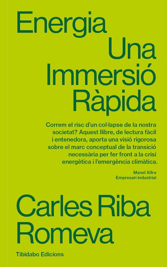 Energia | 9788410013087 | Riba Romeva, Carles