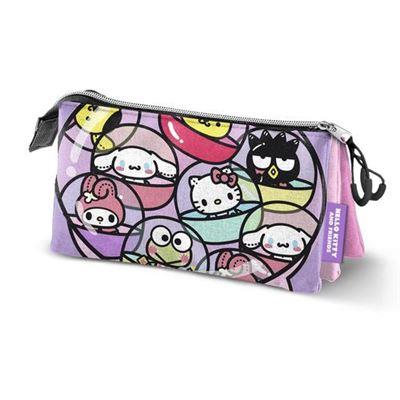 PORTATODO TRIPLE HELLO KITTY GASHAPON | 8445118082890