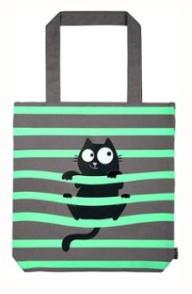 BOLSA DE TELA DE LA COMPRA HANGOVER ED, THE CAT | 4033477275103