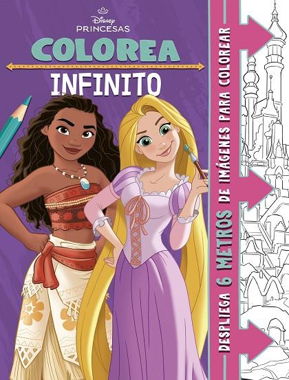 Princesas. Colorea infinito | 9788410029255 | Disney