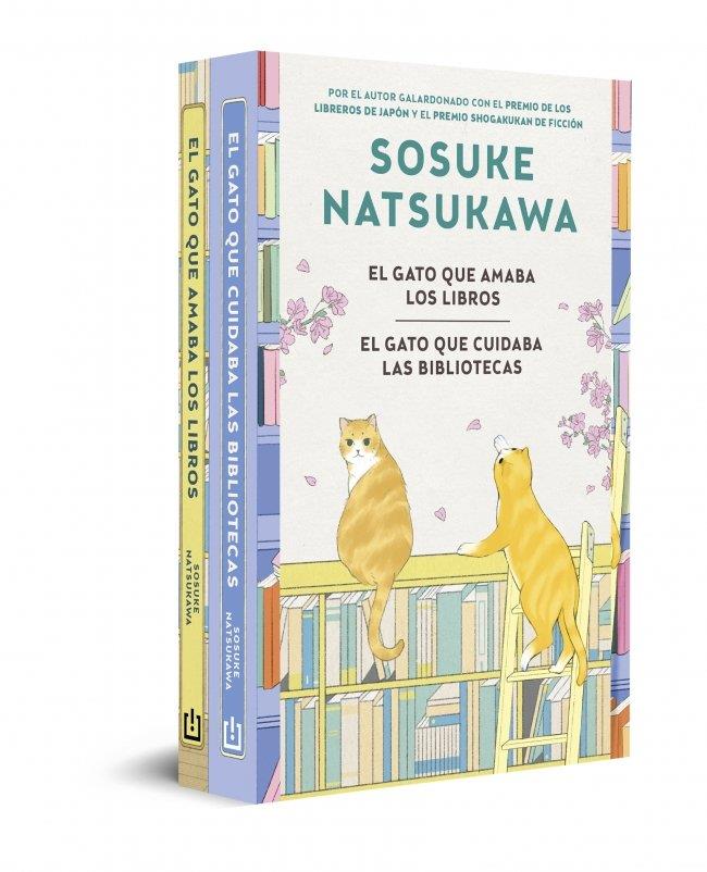 Pack El gato que amaba los libros (contiene: El gato que amaba los libros | El g | 9788466391146 | Natsukawa, Sosuke