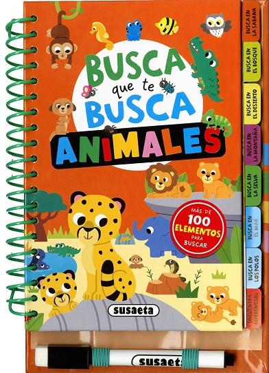 Busca que te busca. Animales | 9788410848016 | Martínez, Emma