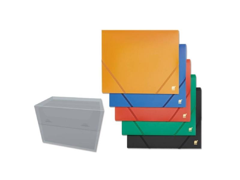 CARPETA GOMAS Y SOLAPA A4 PP OPACA COLORES SURTIDO | 4713195520203