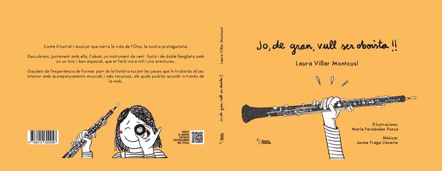 Jo, de gran, vull ser oboista!! | 9788410600058 | Villar Montcusí, Laura