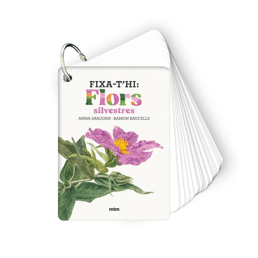 Fixa-t'hi: flors silvestres | 9788410407589 | Sanjuan Llorens, Anna / Baucells Colomer, Ramon