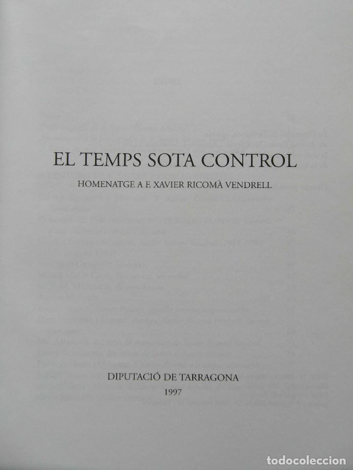 TEMPS SOTA CONTROL, EL | 9788488618320 | VARIS