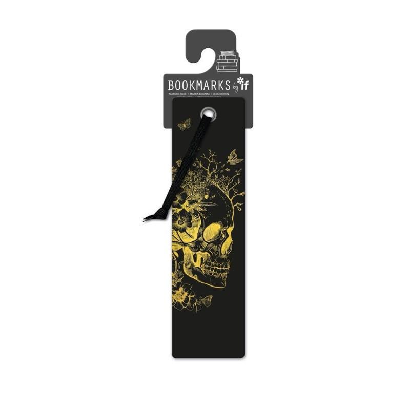 MARCAPAGINAS PECULIARES - CALAVERA DORADA | 5035393987466