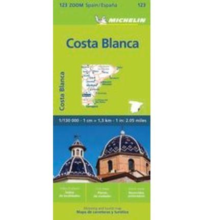 COSTA BLANCA MAPA MICHELIN 123 | 9782067258846 | AAVV