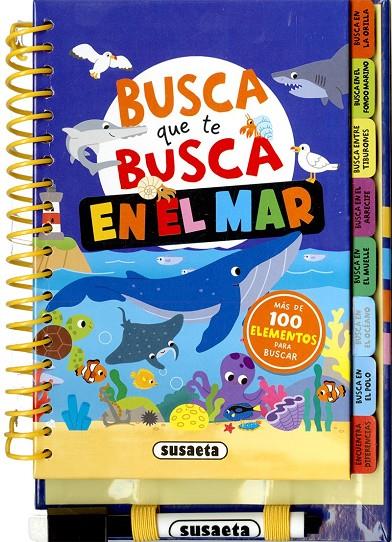 Busca que te busca. En el mar | 9788410848023 | Martínez, Emma