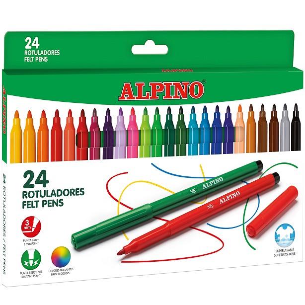 LAPIZ ALPINO 658 24 COLORES SURTIDOS | 8413240565130
