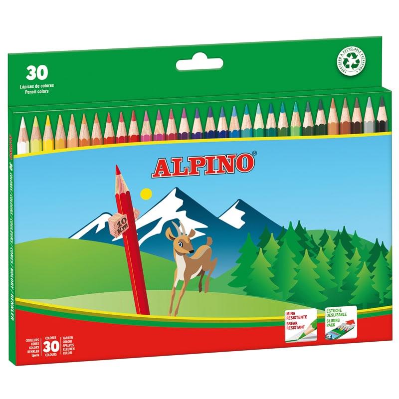LAPIZ ALPINO 30 COLORES CARTON | 8413240590460