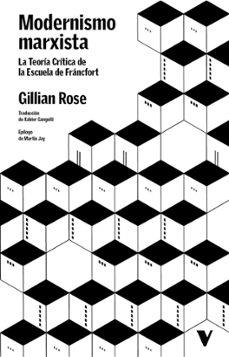 MODERNISMO MARXISTA | 9791387872922 | Rose, Gillian