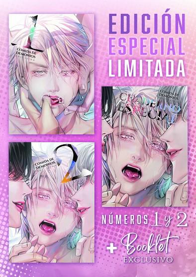 COMIDA DE DEMONIOS 01+02+BOOKLET (ED. ESPECIAL LIMITADA) | 9791388029417 | , ANJI SEINA
