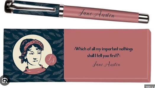 BOLIGRAFO ROLLER MODELO JANE AUSTEN LIBRIX | 4033477833563