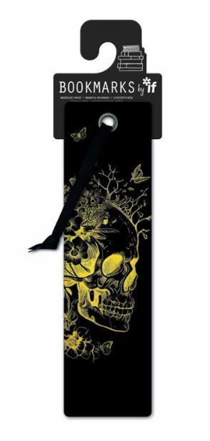 MARCAPAGINAS CALAVERA DORADA | 5035393161057