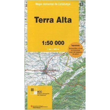 22 MONTSIÀ 1:50.000 -MAPA COMARCAL DE CATALUNYA | 8414774340736