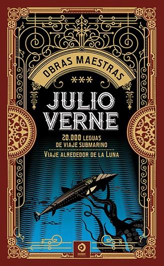 JULIO VERNE VOL.III. 20.000 LEGUAS DE VIAJE SUBMARINO / VIAJE ALREDEDOR DE LA LU | 9788497945646 | VERNE, JULIO