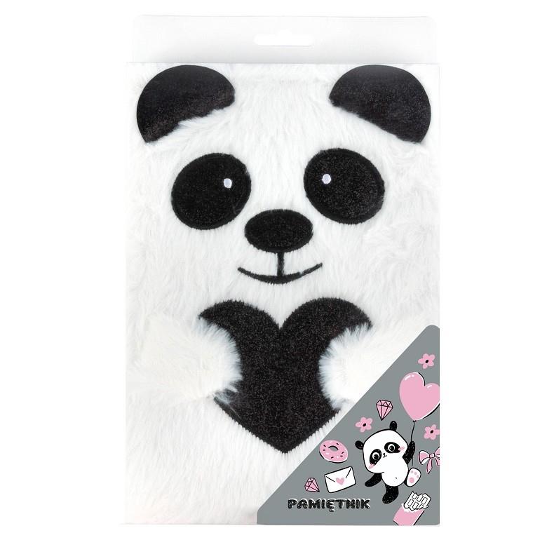 DIARIO PELUDO CON CANDADO OSO PANDA | 5906601700798