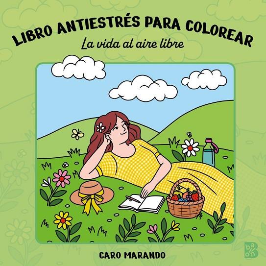 LIBRO ANTIESTRÉS PARA COLOREAR-LA VIDA AL AIRE LIBRE | 9789403245973 | , Ballon