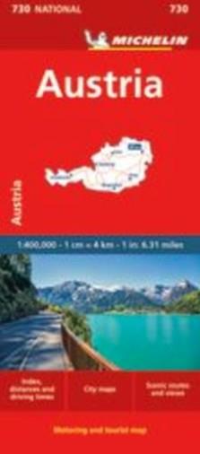 AUSTRIA MAPA 730  MAPA NACIONAL | 9782067171725 | Varios
