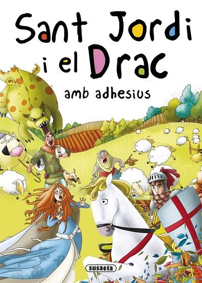 Sant Jordi i el Drac amb adhesius | 9788467740301 | Abad, Mònica
