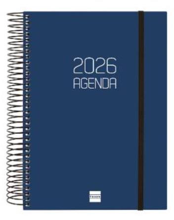 AGENDA ANUAL 2026 OPAQUE E10 DP AZUL | 8422952408352