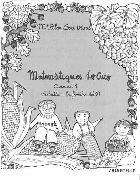 Matemàtiques 1er.curs 1 | 9788472105911 | Bori Vivas, Mª Pilar