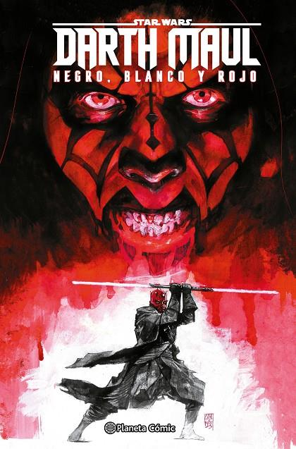 Star Wars Darth Maul: Blanco, negro y rojo | 9788411618021 | Vv.Aa.3