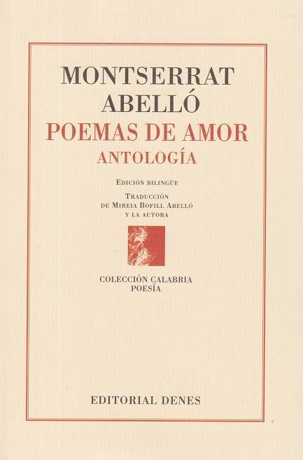 Poemas de amor | 9788494093630 | Abelló, Montserrat