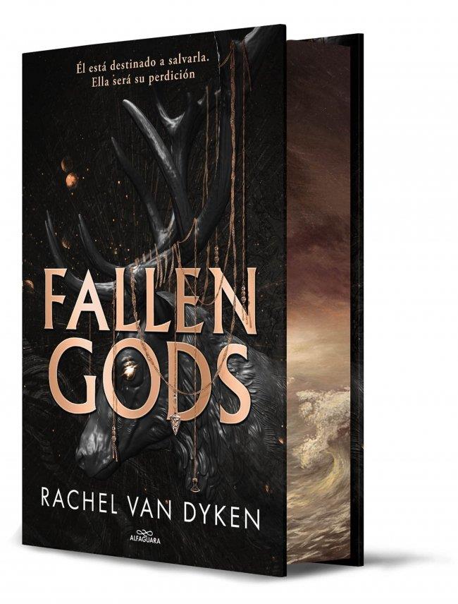 Fallen Gods (edición especial en tapa dura y con cantos tintados) (Hilos del des | 9788419982414 | Van Dyken, Rachel