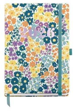 AGENDA ANUAL 2026 PLUS D/P CATALAN IMPR.FLOWERS | 8422593227268