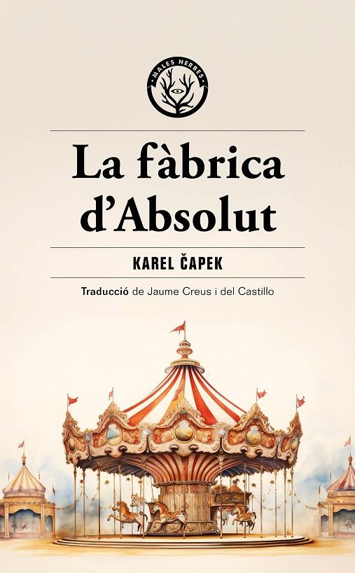 La fàbrica d'Absolut | 9788412910964 | apek, Karel / , 0010C