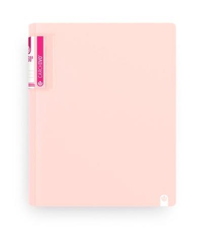 CARPETA ANILLAS A4 4 ANILLAS 25MM FOAM SOFT ROSA | 8422951072998