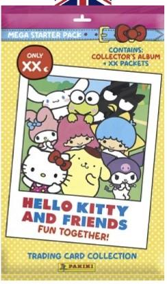 Megapack de lanzamiento Trading card collection Hello kitty and friends | 8051708028751