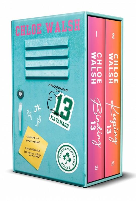 Estuche Los Chicos de Tommen: Binding 13 y  Keeping 13 (Johnny y Shannon) | 9791387598518 | Walsh, Chloe