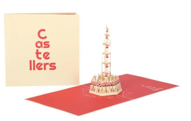 Postal Castellers Vermell | 8436561581221