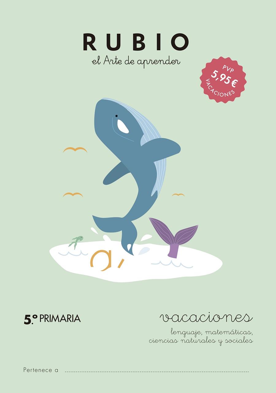 Vacaciones RUBIO (5.º de Primaria) | 9788415971658 | RUBIO POLO, ENRIQUE
