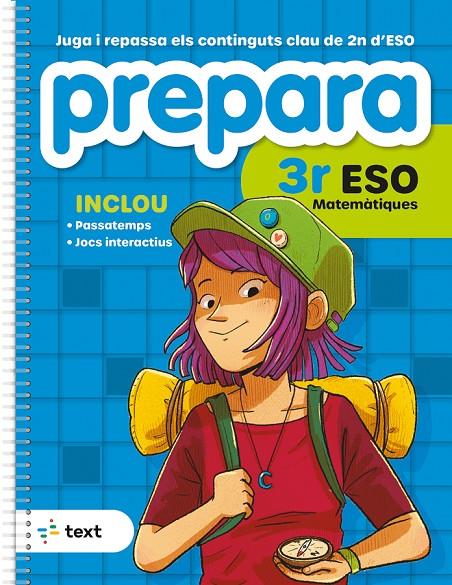 Prepara 3r ESO Matemàtiques | 9788441235847 | Díez Sardà, Lluís / Martorell i Sabaté, Eduard / JOAN MIQUEL I RIGUAL, JOAN MIQUEL I RIGUAL