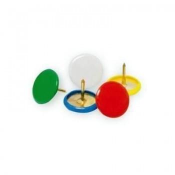 CHINCHETAS APLI 10 MM COLORES SURTIDOS 50 UNIDADES | 8410782117339