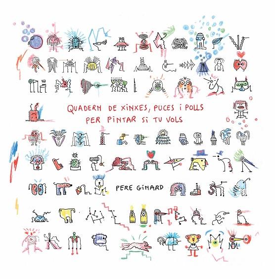 Quadern de xinxes, puces i polls per pintar si tu vols | 9788412970036 | Ginard, Pere