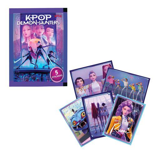 Sobre de 5 cromos coleccionables Kpop Demon Hunters Bizak | 8056126060291