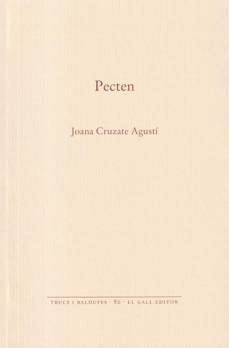 Pecten | 9788419321466 | Cruzate Agustí, Joana
