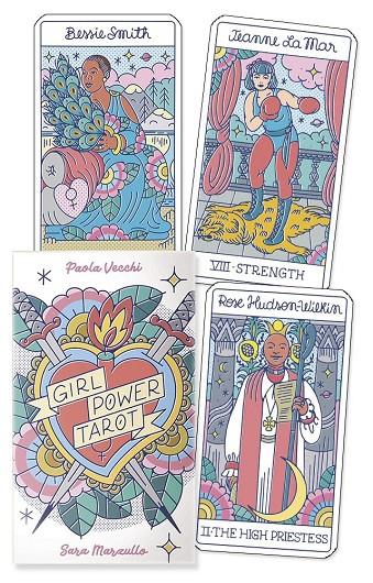 GIRL POWER TAROT | 9788865279823 | MARZULLO, SARA / Vecchi, Paola