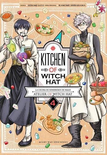 KITCHEN OF WITCH HAT 04 | 9788419536358 | HIROMI SATO / KAMOME SHIRAHAMA